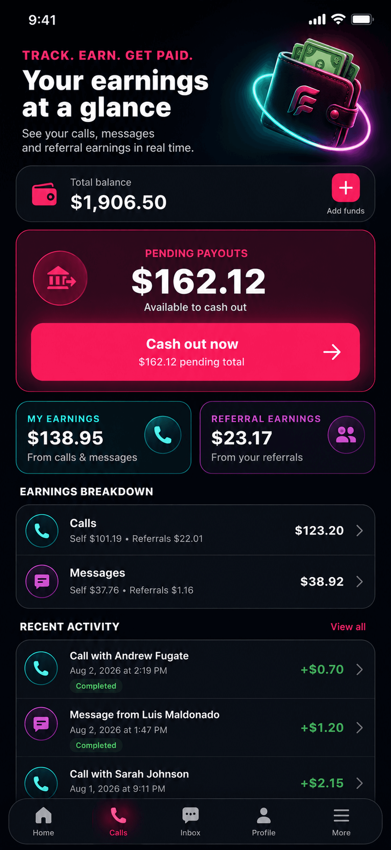 FanLine: Influencer Access app screen 6