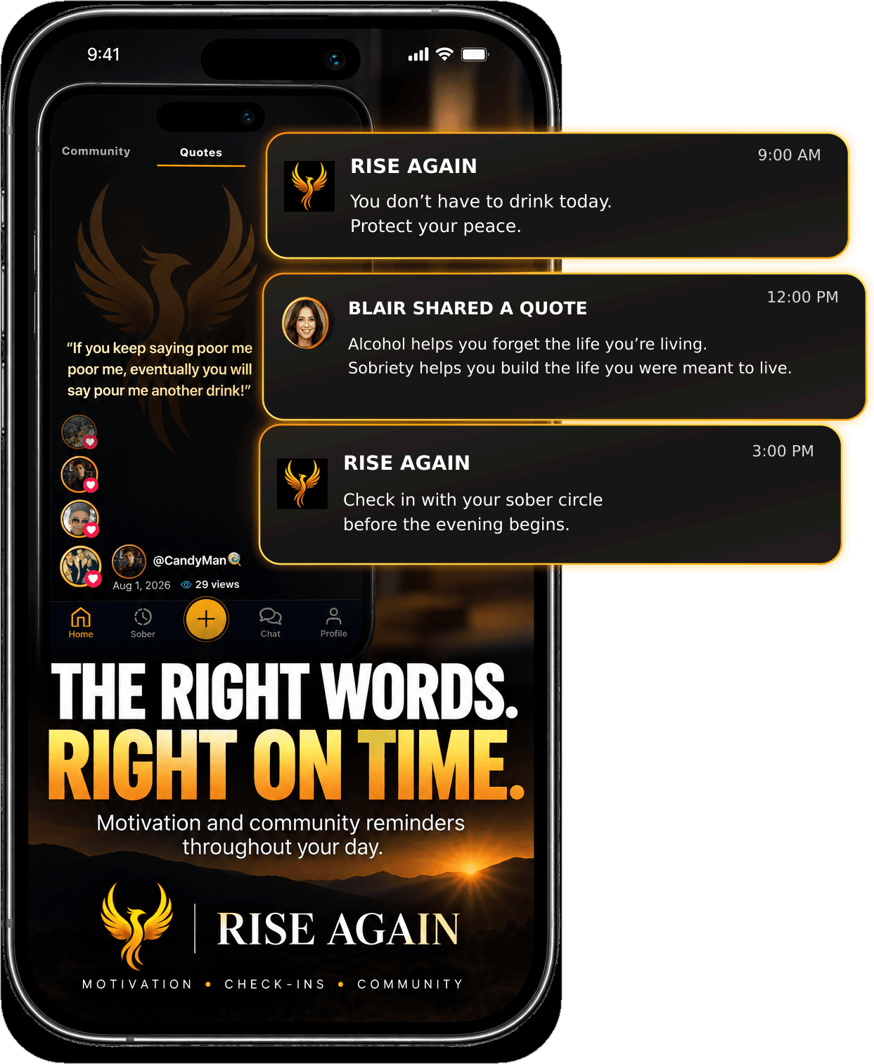 Rise Again: Quit Drinking promotional slide 5
