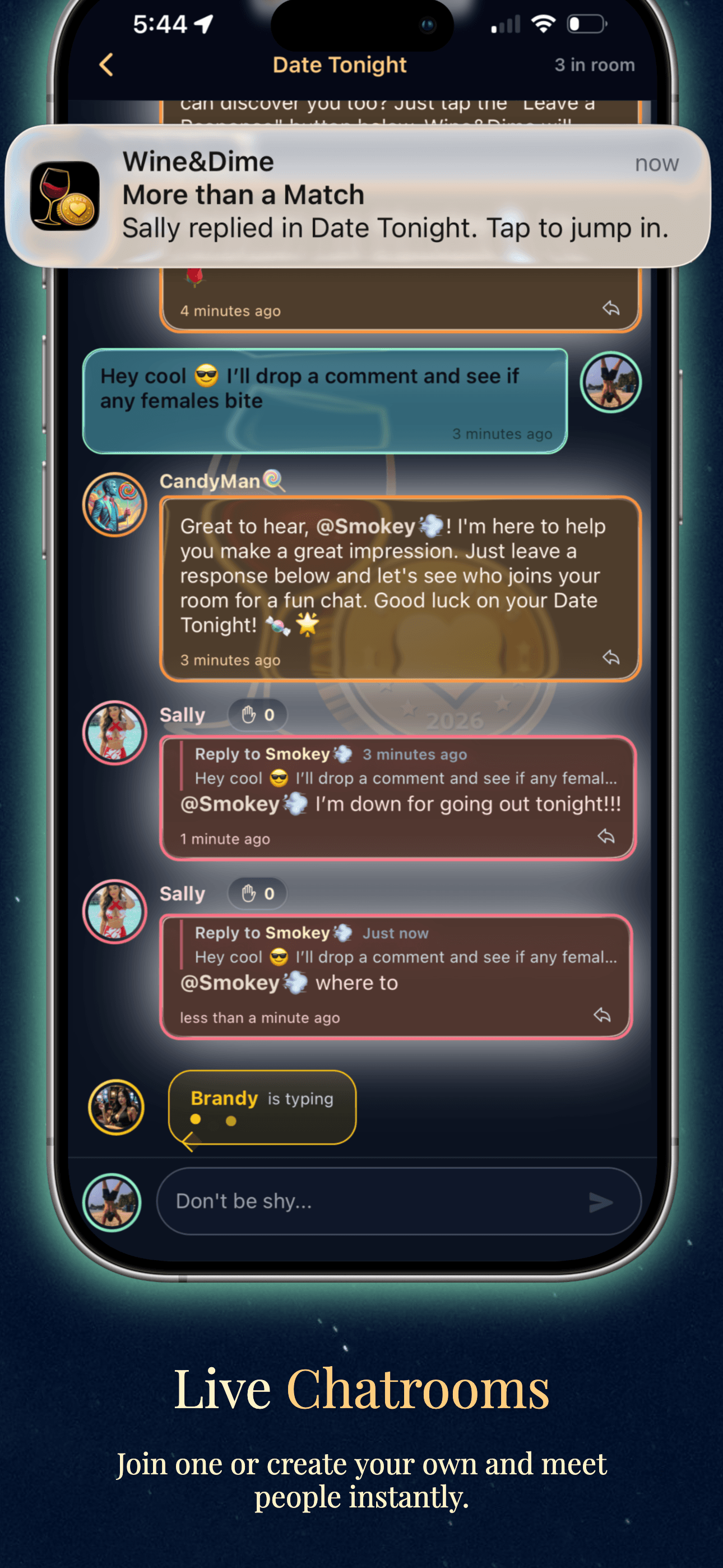 Wine&Dime app screen 6